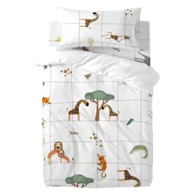 Duvet cover set HappyFriday Mini savanna Multicolour Baby Crib 2 Pieces by HappyFriday, Quilts and quilt covers - Ref: D16139...