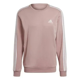 Sudadera sin Capucha Hombre Adidas Essentials French Terry 3 Stripes Rosa de Adidas, Hombre - Ref: S6469100, Precio: 50,14 €,...