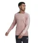 Men’s Sweatshirt without Hood Adidas Essentials French Terry 3 Stripes Pink by Adidas, Men - Ref: S6469100, Price: 50,14 €, D...