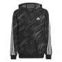 Sudadera con Capucha Niño Adidas 3 Stripes Negro de Adidas, Niño - Ref: S6469101, Precio: 41,22 €, Descuento: %