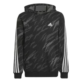 Sweat à capuche enfant Adidas 3 Stripes Noir de Adidas, Garçon - Réf : S6469101, Prix : 41,22 €, Remise : %