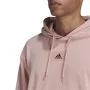 Polar com Capuz Homem Adidas Essentials Cor de Rosa de Adidas, Homem - Ref: S6469114, Preço: 54,69 €, Desconto: %