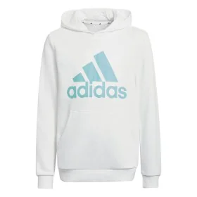 Sudadera con Capucha Niño Adidas Azul Blanco de Adidas, Niño - Ref: S6469119, Precio: 39,06 €, Descuento: %