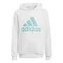 Polar com Capuz Criança Adidas Azul Branco de Adidas, Menino - Ref: S6469119, Preço: 39,06 €, Desconto: %