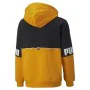 Polar com Capuz Homem Puma Power Colorblock Preto Amarelo de Puma, Homem - Ref: S6469130, Preço: 43,40 €, Desconto: %