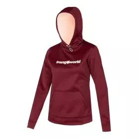 Sweat à capuche femme Trangoworld Bordeaux de Trangoworld, Femme - Réf : S6469138, Prix : 39,85 €, Remise : %