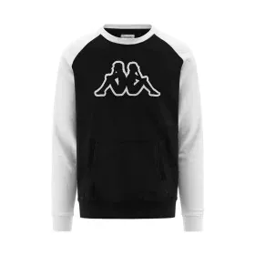 Sweat sans capuche homme Kappa Zaimali Noir de Kappa, Homme - Réf : S6469146, Prix : 33,63 €, Remise : %