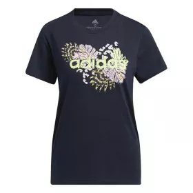 Women’s Short Sleeve T-Shirt Adidas Farm Print Graphic Dark blue by Adidas, Women - Ref: S6469433, Price: 22,41 €, Discount: %