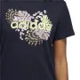 T-shirt à manches courtes femme Adidas Farm Print Graphic Bleu foncé de Adidas, Femme - Réf : S6469433, Prix : 22,41 €, Remis...