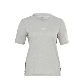 Camiseta de Manga Corta Mujer Reebok Tape Pack Gris de Reebok, Mujer - Ref: S6469435, Precio: 18,43 €, Descuento: %