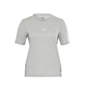 Camisola de Manga Curta Mulher Reebok Tape Pack Cinzento de Reebok, Mulher - Ref: S6469435, Preço: 18,43 €, Desconto: %