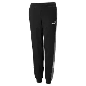 Pantalone di Tuta per Bambini Puma Essentials+ Colorblock Nero Bambini di Puma, Bambino - Rif: S6469509, Prezzo: 35,80 €, Sco...