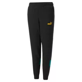 Pantalons de Survêtement pour Enfants Puma Essentials+ Colorblock Noir Enfants de Puma, Garçon - Réf : S6469510, Prix : 29,02...