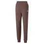 Adult's Tracksuit Bottoms Puma Ess+ Embroidery High-Waist Brown Lady by Puma, Women - Ref: S6469563, Price: 35,11 €, Discount: %