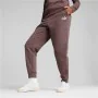 Adult's Tracksuit Bottoms Puma Ess+ Embroidery High-Waist Brown Lady by Puma, Women - Ref: S6469563, Price: 35,11 €, Discount: %