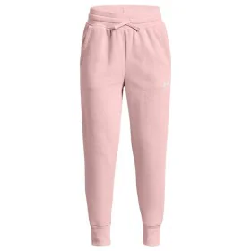 Calças de Treino Infantis Under Armour Rival Fleece Cor de Rosa de Under Armour, Menina - Ref: S6469584, Preço: 35,07 €, Desc...