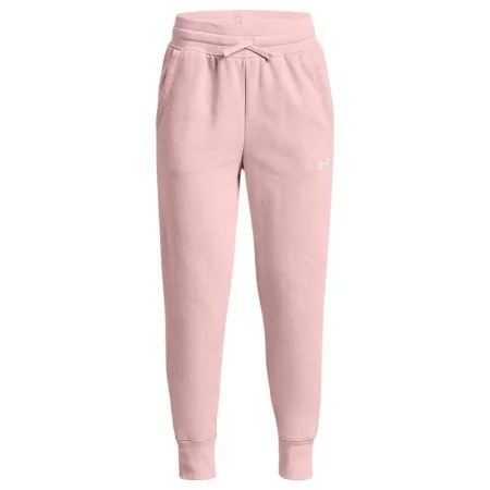 Calças de Treino Infantis Under Armour Rival Fleece Cor de Rosa de Under Armour, Menina - Ref: S6469584, Preço: 35,07 €, Desc...