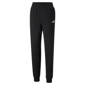 Adult's Tracksuit Bottoms Puma ESS+ Embroidery High-Waist Lady Black by Puma, Women - Ref: S6469620, Price: 46,50 €, Discount: %