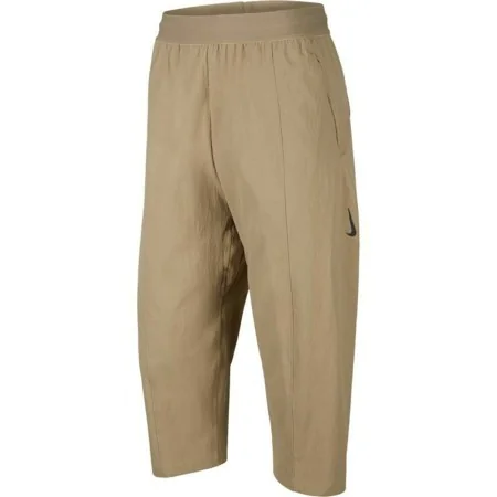 Long Sports Trousers Nike Dri-Fit Yoga Beige Men by Nike, Men - Ref: S6469642, Price: 82,33 €, Discount: %