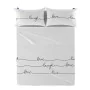 Drap HappyFriday Blanc Live Multicouleur 240 x 270 cm de HappyFriday, Draps et taies d'oreiller - Réf : D1614008, Prix : 32,5...