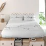 Drap HappyFriday Blanc Live Multicouleur 240 x 270 cm de HappyFriday, Draps et taies d'oreiller - Réf : D1614008, Prix : 32,5...