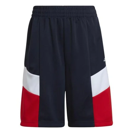 Short de Sport pour Enfants Adidas D2M Big Logo Bleu foncé de Adidas, Garçon - Réf : S6469692, Prix : 19,61 €, Remise : %