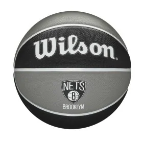 Ballon de basket Wilson Nba Team Tribute Brooklyn Nets Noir Caoutchouc Taille unique 7 de Wilson, Ballons - Réf : S6469860, P...