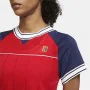 Women’s Short Sleeve T-Shirt Nike Tennis Blue Red by Nike, Women's Balls - Ref: S6469953, Price: 59,13 €, Discount: %