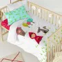 Duvet cover set HappyFriday Mr Fox Grandma Multicolour Baby Crib 2 Pieces by HappyFriday, Quilts and quilt covers - Ref: D161...