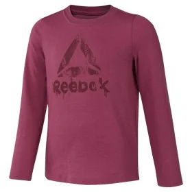 Camisola de Manga Comprida Mulher Reebok Essentials Roxo de Reebok, Mulher - Ref: S6469966, Preço: 16,55 €, Desconto: %