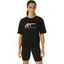 Camiseta de Manga Corta Mujer Asics Tiger Negro de Asics, Mujer - Ref: S6469994, Precio: 24,91 €, Descuento: %