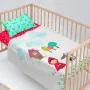 Conjunto de Lençóis HappyFriday Mr Fox Grandma Multicolor Berço de Bebé 2 Peças de HappyFriday, Roupa de cama para berços - R...