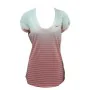 Camisola de Manga Curta Mulher Nike SS Dip Dye Burnout Vermelho Branco de Nike, Mulher - Ref: S6470046, Preço: 25,71 €, Desco...