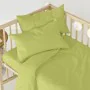 Lenzuolo con angoli HappyFriday BASIC KIDS Verde 60 x 120 x 14 cm di HappyFriday, Lenzuola e federe per cuscino - Rif: D16140...