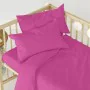 Lenzuolo con angoli HappyFriday BASIC KIDS Fucsia 60 x 120 x 14 cm di HappyFriday, Lenzuola e federe per cuscino - Rif: D1614...