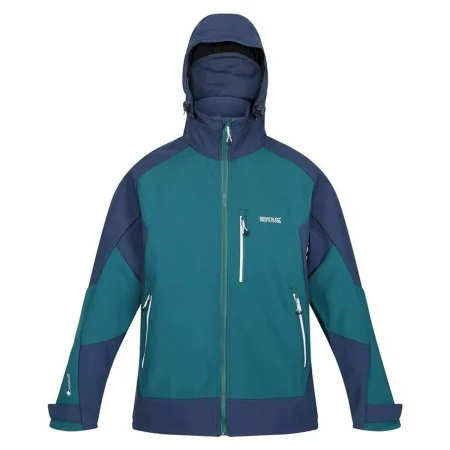 Veste de Sport pour Homme Regatta Hewitts VII Bleu Vert Capuche de Regatta, Vêtements chauds - Réf : S6470380, Prix : 64,14 €...