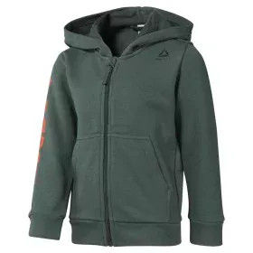 Sportjacke für Kinder Reebok Elements Full grün von Reebok, Warme Kleidung - Ref: S6470394, Preis: 30,71 €, Rabatt: %