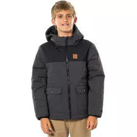 Sportjacke für Kinder Rip Curl Ridge Grau Schwarz von Rip Curl, Warme Kleidung - Ref: S6470412, Preis: 81,00 €, Rabatt: %