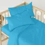 Drap housse HappyFriday BASIC KIDS Turquoise 60 x 120 x 14 cm de HappyFriday, Draps et taies d'oreiller - Réf : D1614053, Pri...