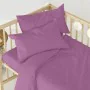 Fitted sheet HappyFriday BASIC KIDS Lilac 70 x 140 x 14 cm by HappyFriday, Sheets and pillowcases - Ref: D1614059, Price: 11,...