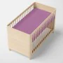 Fitted sheet HappyFriday BASIC KIDS Lilac 70 x 140 x 14 cm by HappyFriday, Sheets and pillowcases - Ref: D1614059, Price: 11,...