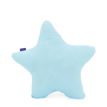 Cushion HappyFriday Basic Blue Star 50 x 50 cm by HappyFriday, Back & Body Pillows - Ref: D1614069, Price: 14,02 €, Discount: %