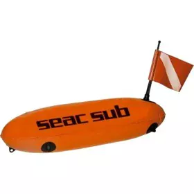 Diving buoy Seac Fluo Siluro C/Sagola Orange One size by Seac, Marker Buoys - Ref: S6471518, Price: 23,62 €, Discount: %