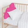 Cot protector HappyFriday Basic Kids Cloud Fuchsia 60 x 40 cm by HappyFriday, Bed accessories - Ref: D1614080, Price: 13,44 €...