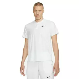 Men’s Short Sleeve Polo Shirt Nike Court Dri-Fit Advantage White by Nike, Men's - Ref: S6471997, Price: 53,19 €, Discount: %