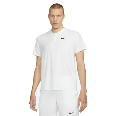 Men’s Short Sleeve Polo Shirt Nike Court Dri-Fit Advantage White by Nike, Men's - Ref: S6471997, Price: 53,19 €, Discount: %