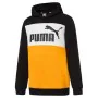 Felpa con Cappuccio Bambino Puma Essentials+ Colourblock Giallo di Puma, Bambino - Rif: S6472004, Prezzo: 35,83 €, Sconto: %