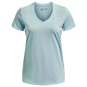 Maglia a Maniche Corte Donna Under Armour Tech Twist Azzurro Chiaro di Under Armour, Donna - Rif: S6472111, Prezzo: 24,60 €, ...