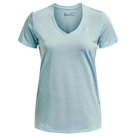 Camisola de Manga Curta Mulher Under Armour Tech Twist Azul Claro de Under Armour, Mulher - Ref: S6472111, Preço: 24,60 €, De...