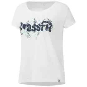 Damen Kurzarm-T-Shirt Reebok Floral Easy Crossfit Weiß von Reebok, Damen - Ref: S6472123, Preis: 22,51 €, Rabatt: %